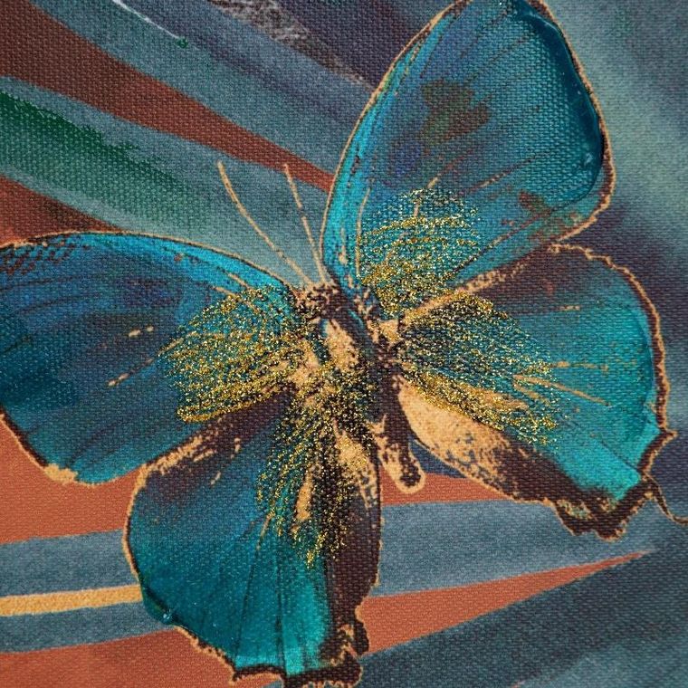 Eurofirany, obraz, 60-80 cm, ciemnoturkusowy