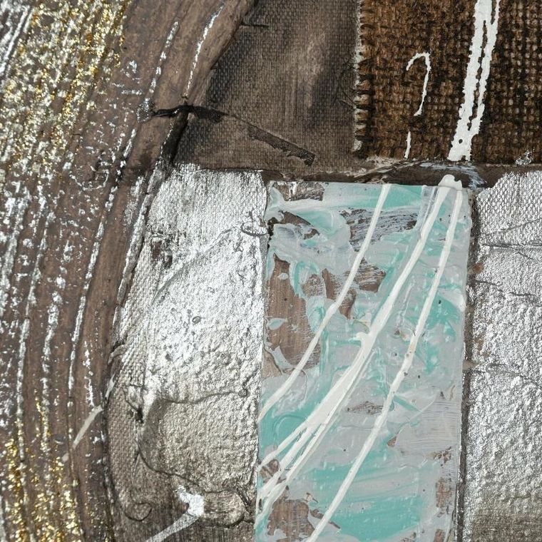 Eurofirany, obraz, 80-80 cm, beżowy