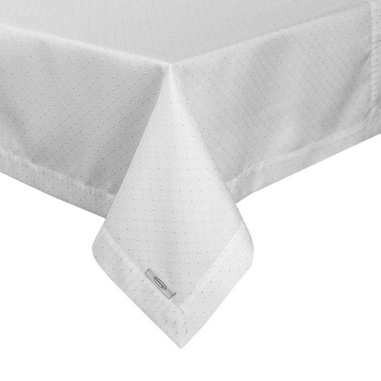 Eurofirany, obrus Ellen, 140-240 cm, biały