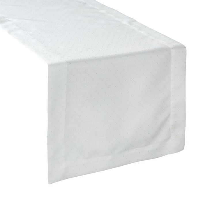 Eurofirany, obrus Ellen, 40-200 cm, biały