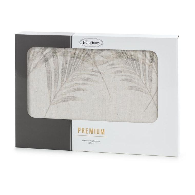 Eurofirany, obrus Ines, 145-260 cm, beżowy