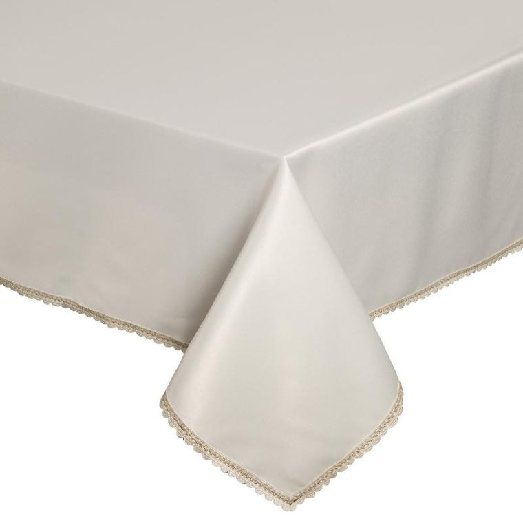 Eurofirany, obrus, Lace, 140-220 cm, kremowy