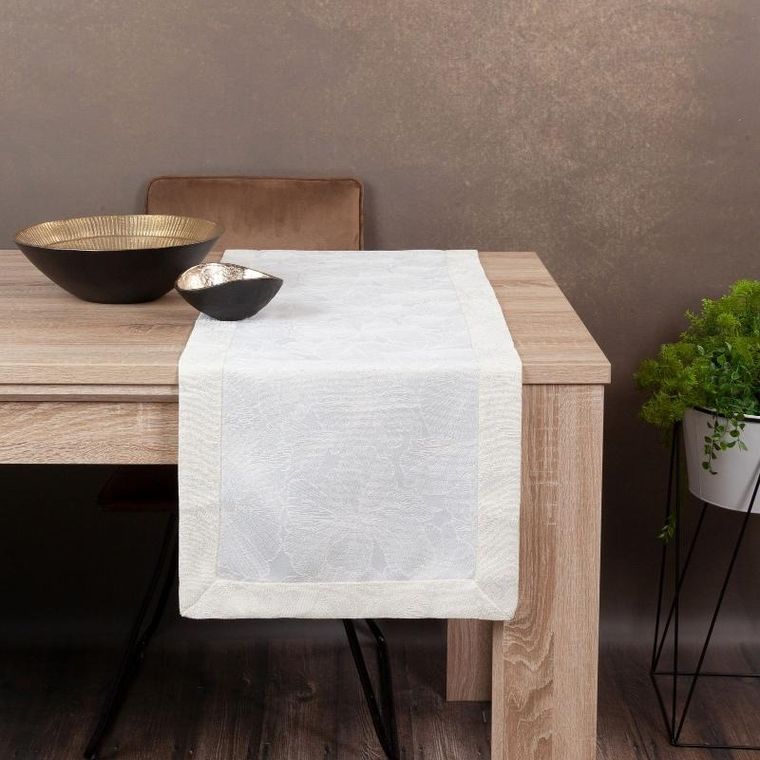 Eurofirany, obrus Lena, 40-180 cm, kremowy