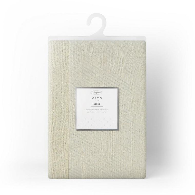 Eurofirany, obrus, Lilian, 145-400 cm, kremowy