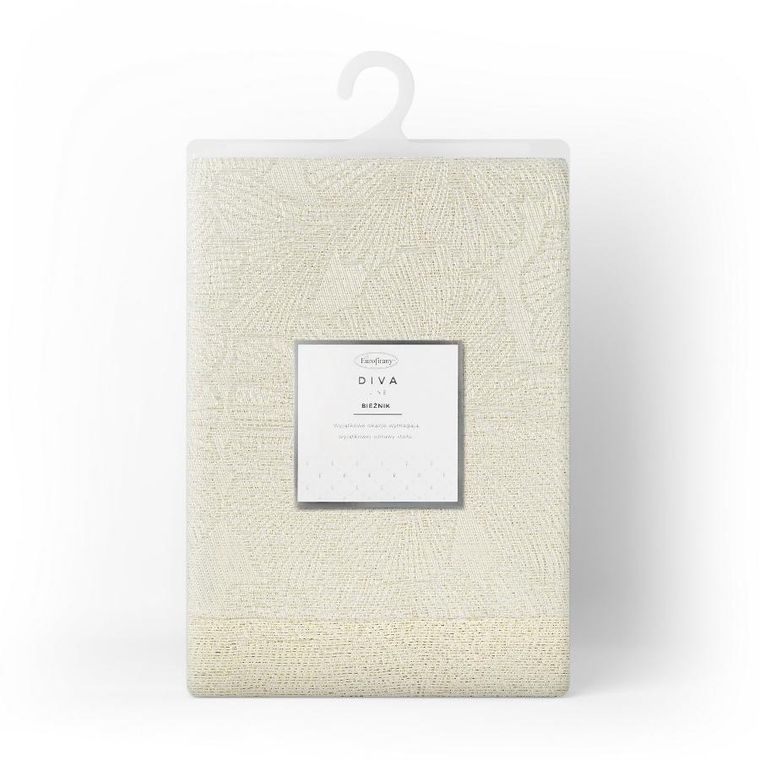 Eurofirany, obrus, Lilian, 40-180 cm, kremowy