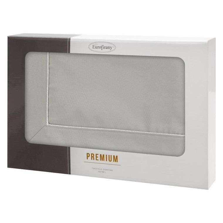 Eurofirany, obrus, Madele, 140-180 cm, srebrny