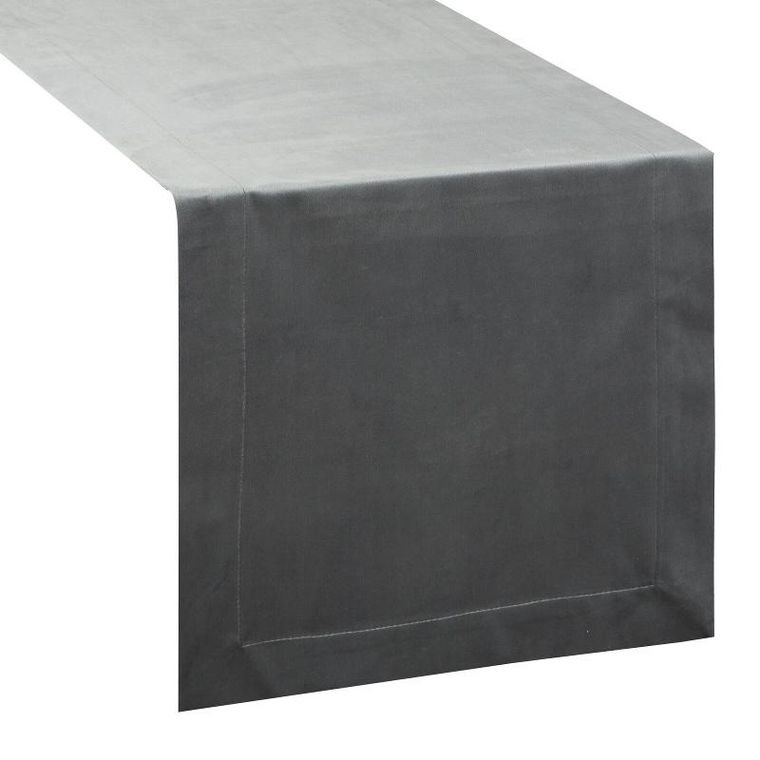 Eurofirany, obrus Melinda, 40-140 cm, stalowy