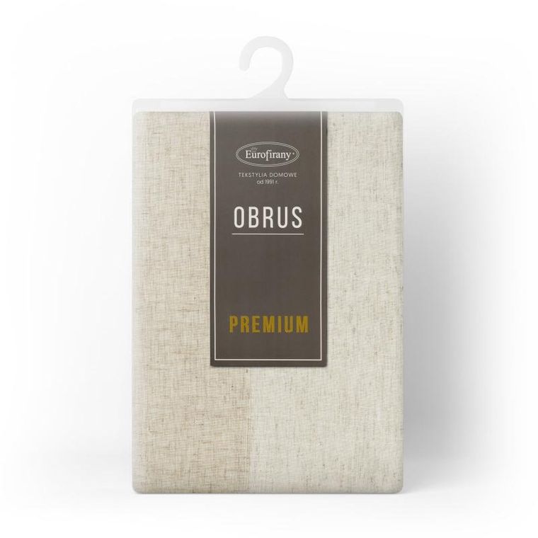 Eurofirany, obrus, Natu, 145-240 cm, naturalny