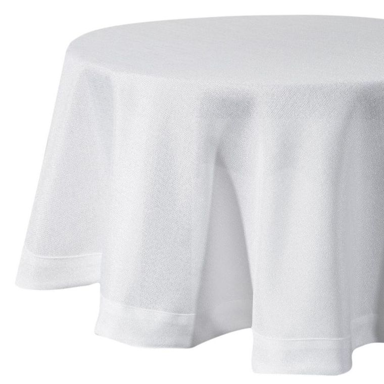 Eurofirany, obrus Stella, 120 cm, biały