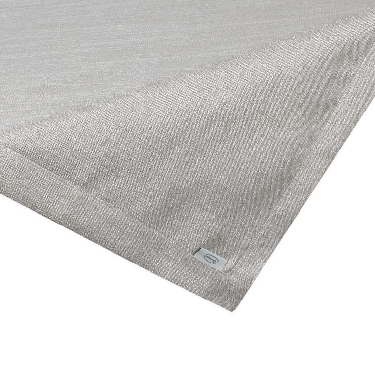 Eurofirany, obrus Stella, 85-85 cm, jasnoszary