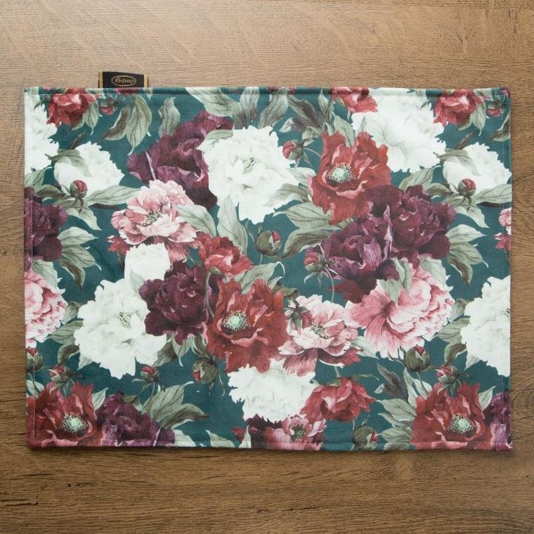 Eurofirany, obrus Velvet, 30-40 cm, zielony