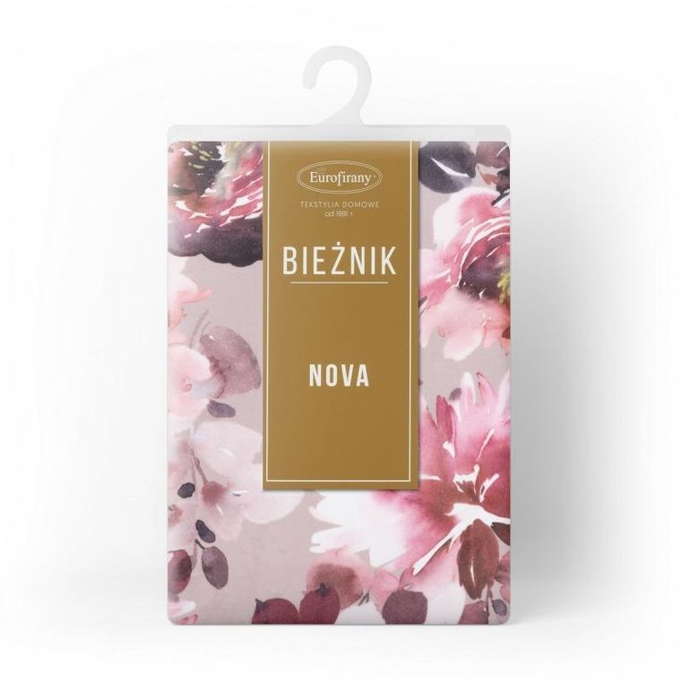 Eurofirany, obrus Velvet, 35-180 cm, pudrowy