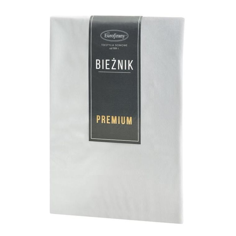 Eurofirany, obrus velvet, 40-140 cm, biały