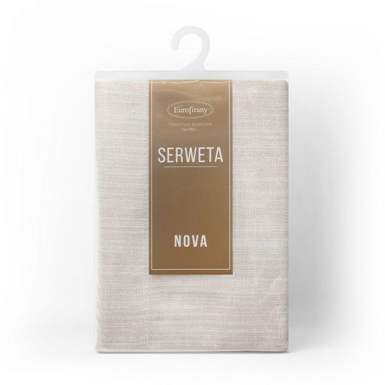 Eurofirany, obrus, Zoja, 85-85 cm, biały