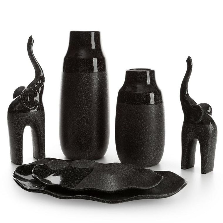 Eurofirany, patera dekoracyjna, Mandi, 41-26-4 cm, stalowy