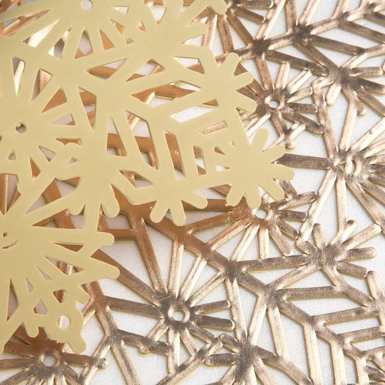 Eurofirany, podkładka Anna, o 38 cm, złoty