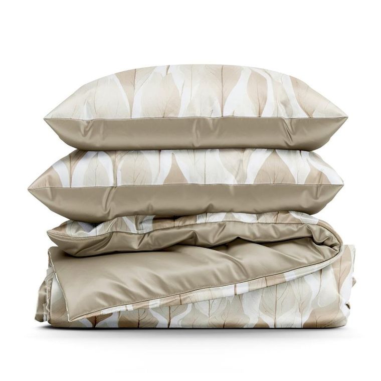 Eurofirany, pościel d91 Dafne, 140-200 cm, brązowy