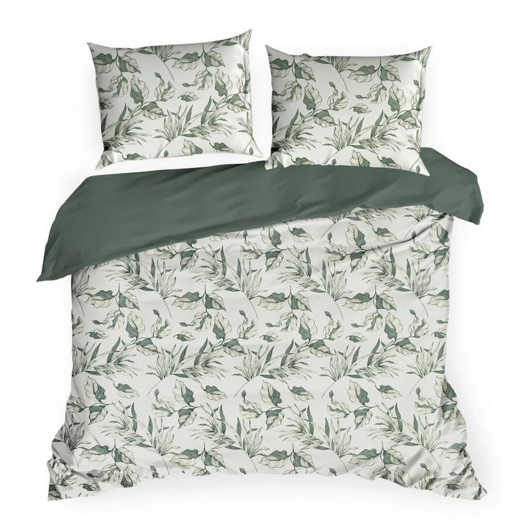 Eurofirany, pościel d91 Donna, 220-200 cm, zielony