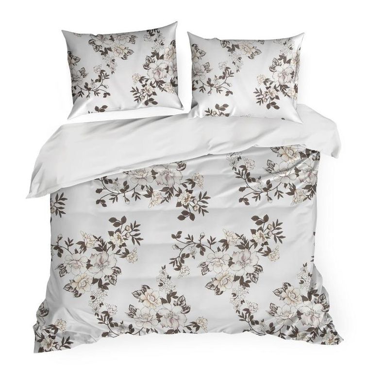 Eurofirany, pościel d91 Inga, 220-200 cm, biały