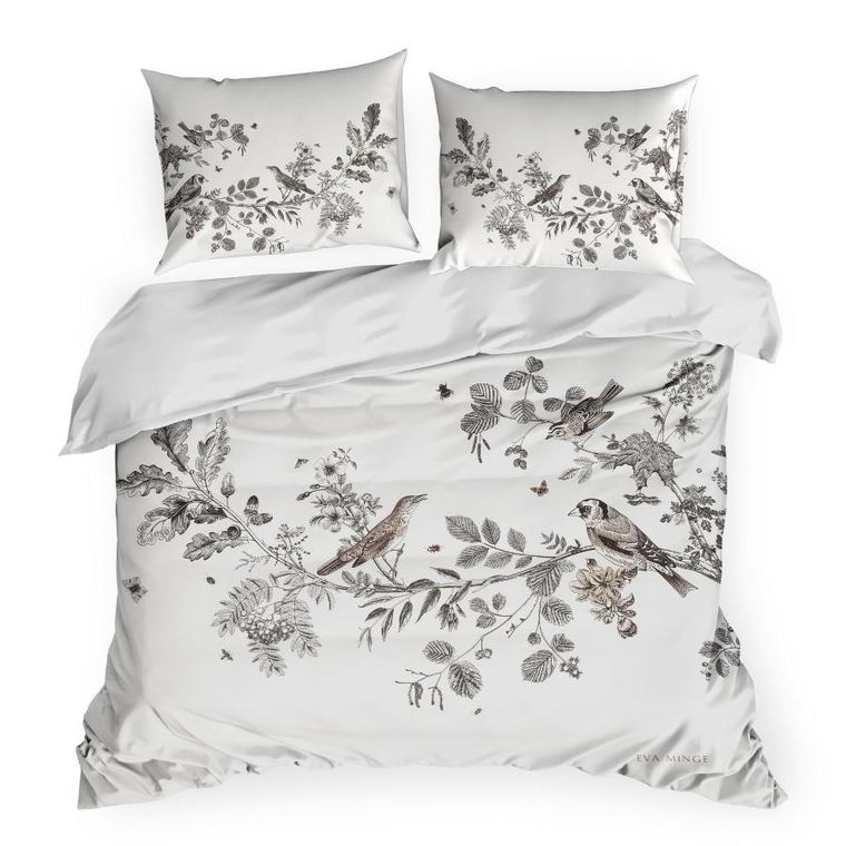 Eurofirany, pościel, Doris, 220-200 cm, biały