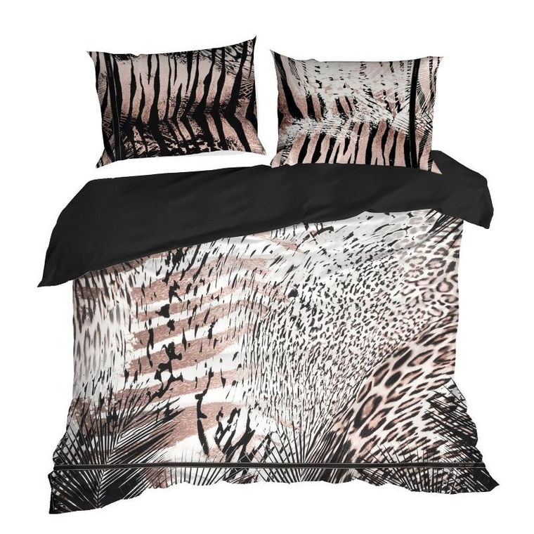 Eurofirany, pościel Eva, 160-200 cm, jasnobrązowy