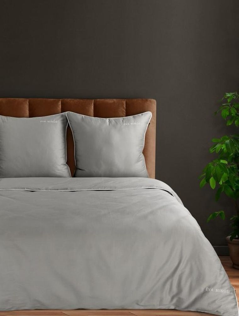 Eurofirany, pościel, szary, 160-200 cm