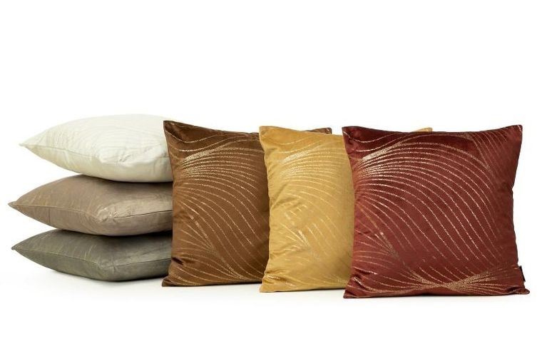 Eurofirany, poszewka Blink, 45-45 cm, brązowy