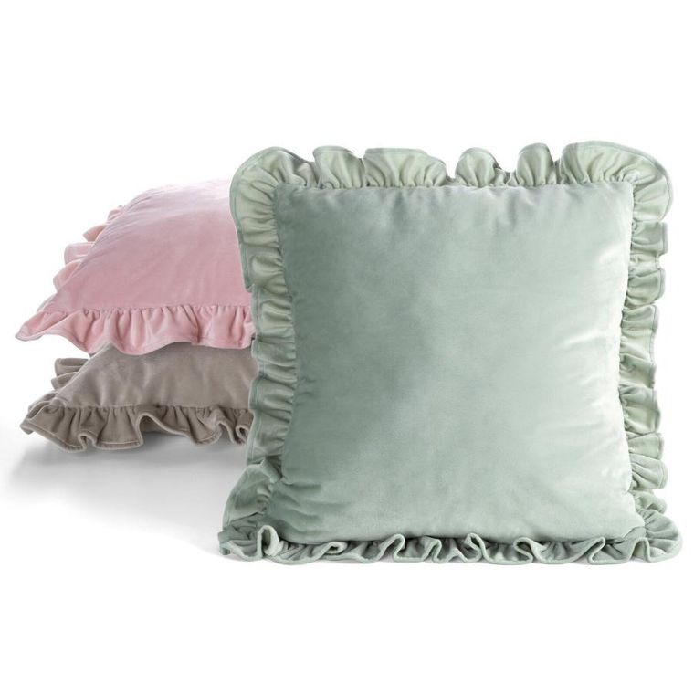 Eurofirany, poszewka Brenda, 45-45 cm, musztardowy