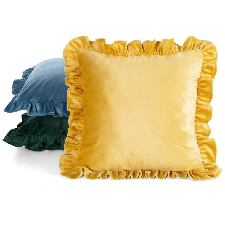 Eurofirany, poszewka Brenda, 45-45 cm, oliwkowy