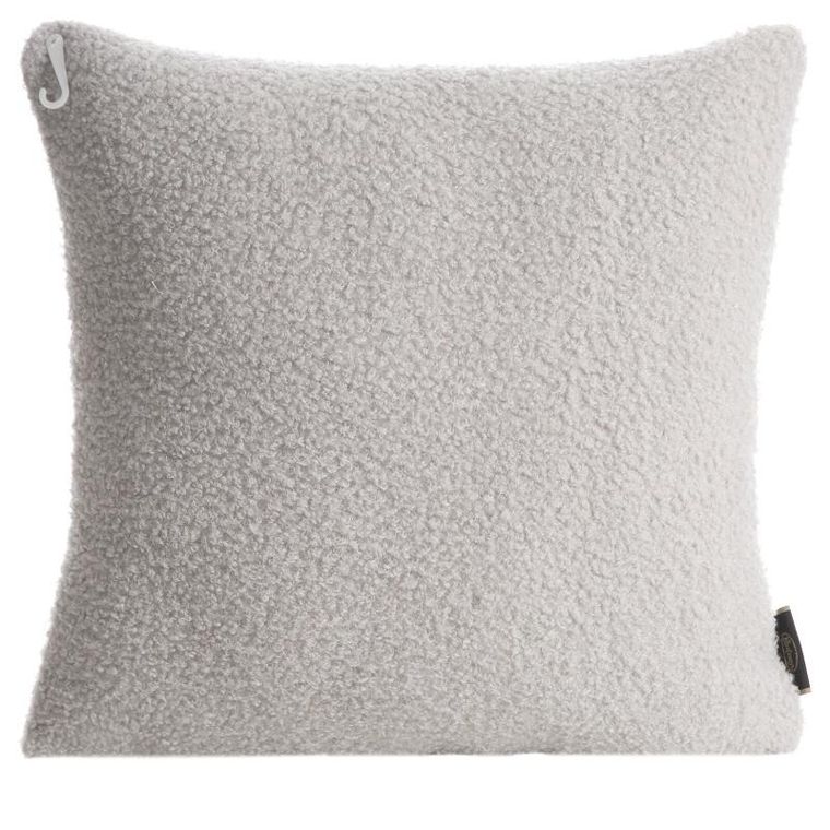 Eurofirany, poszewka bukla, 45-45 cm, srebrny