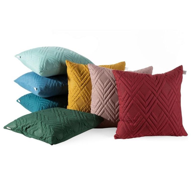 Eurofirany, poszewka, Design91, 40-40 cm, ciemnozielony