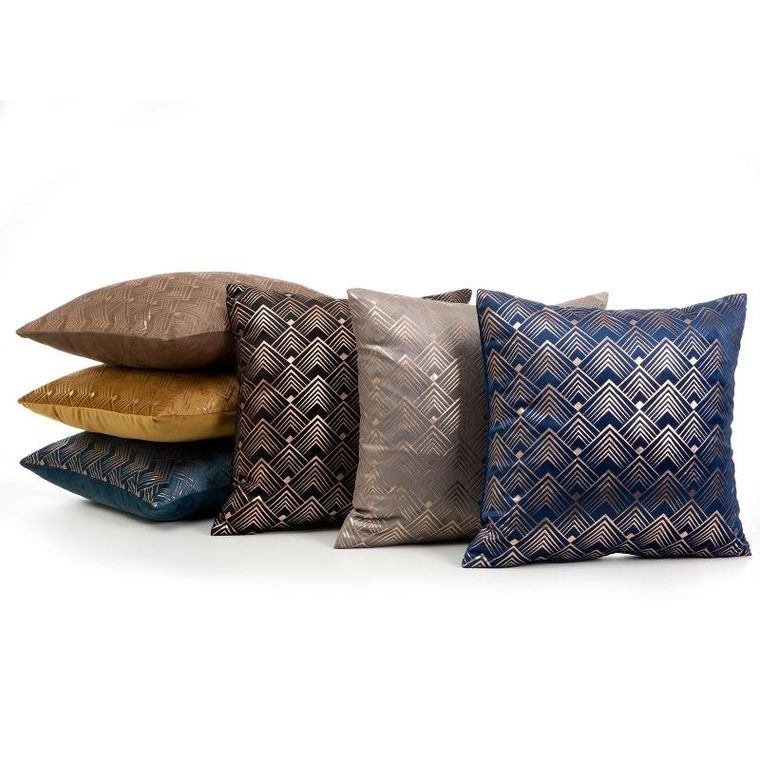 Eurofirany, poszewka, Elen, 40-40 cm, niebieski