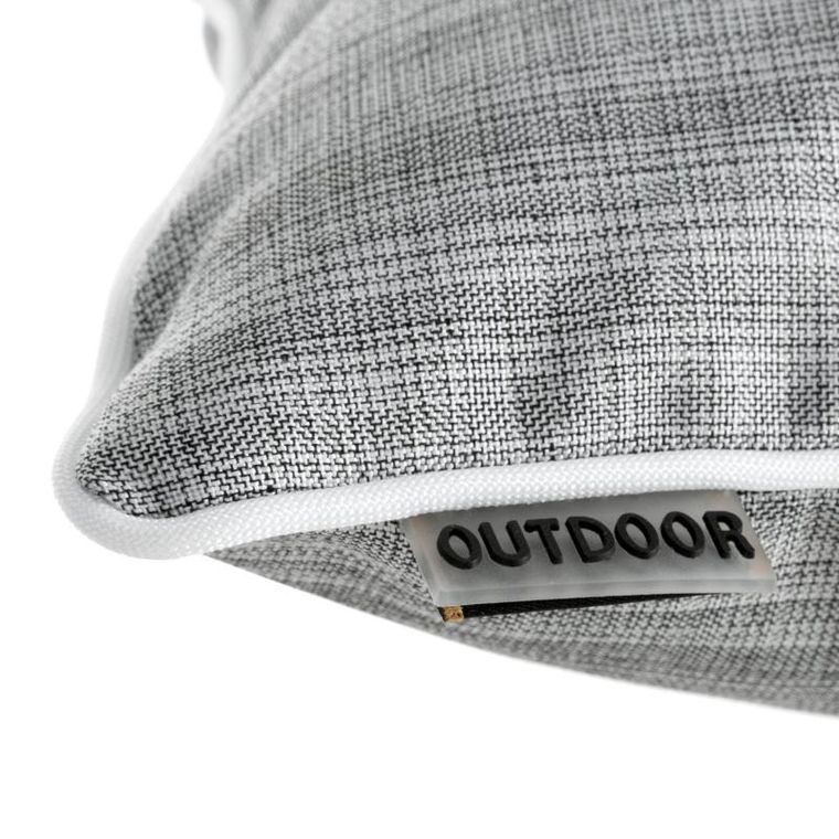 Eurofirany, poszewka Garden3 45-45 cm, srebrny