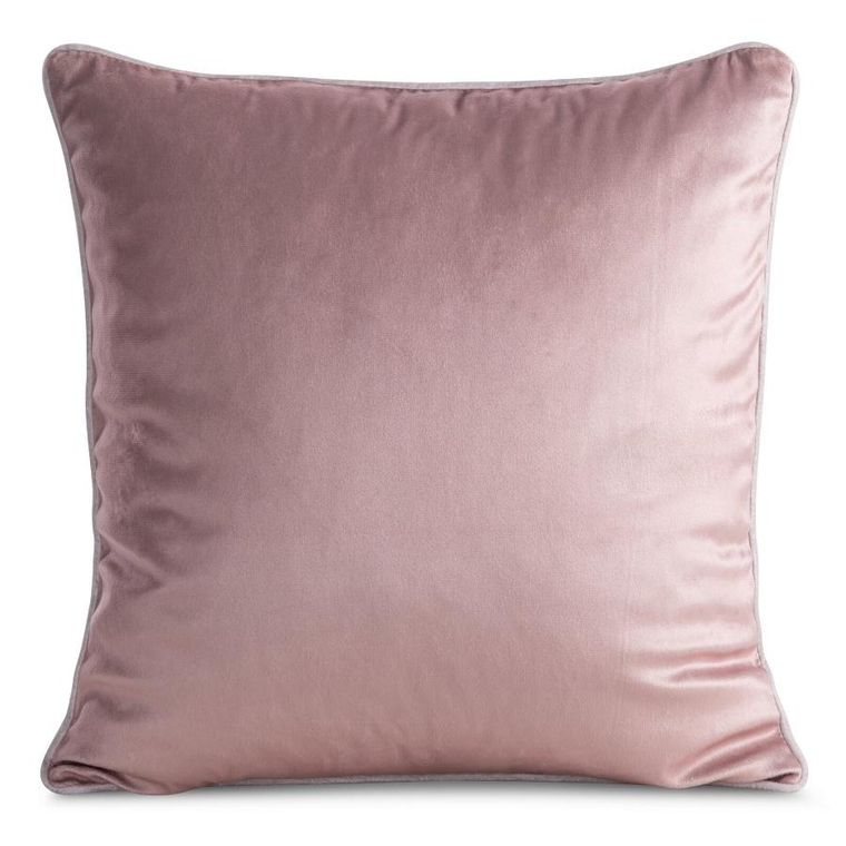 Eurofirany, poszewka lila, 45-45 cm, naturalny