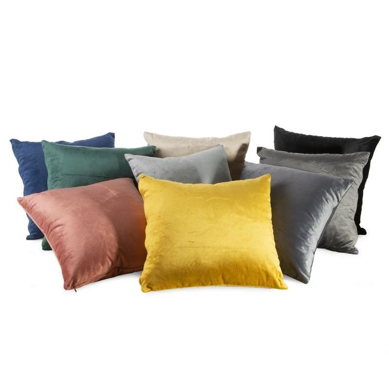 Eurofirany, poszewka Melanie, 40-40 cm, ciemnoróżowy