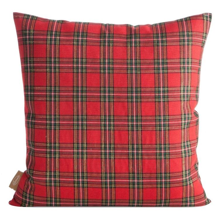 Eurofirany, poszewka świąteczna, 45-45 cm, czerwony