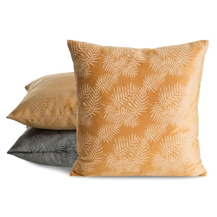 Eurofirany, poszewka velvet, 45-45 cm, pomarańczowy