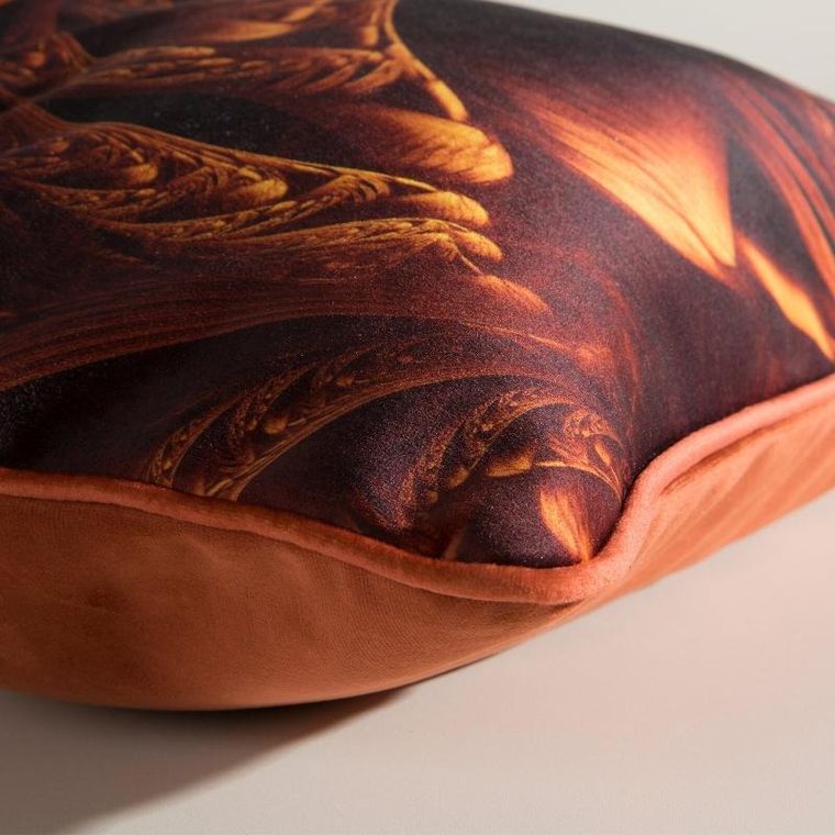 Eurofirany, poszewki Simona, 60-60 cm, brązowy