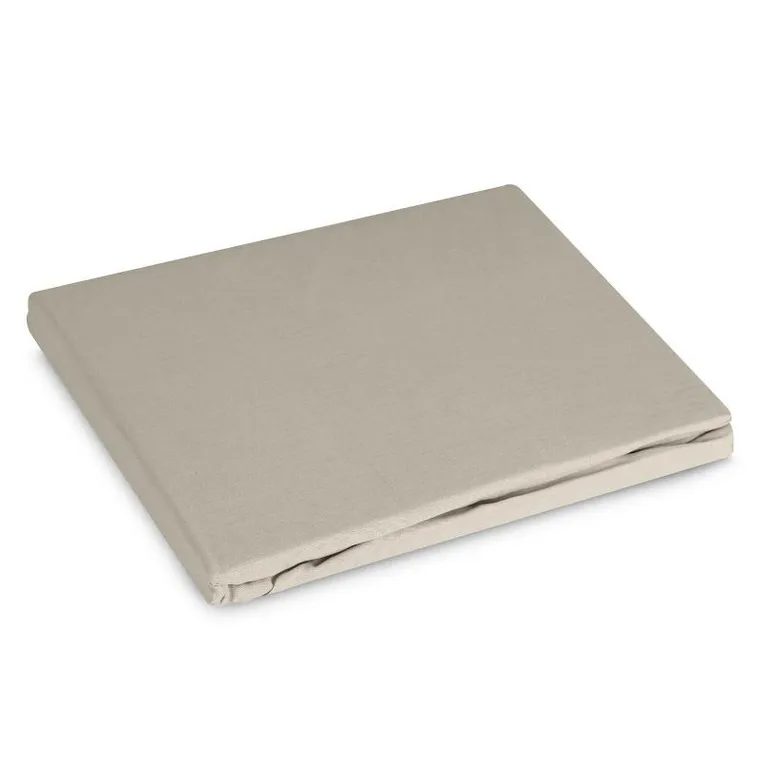 Eurofirany, prześcieradło z gumką, basic, 180-200-30 cm, beżowy
