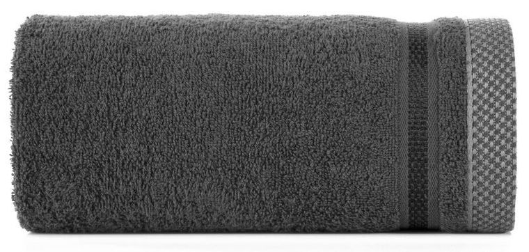 Eurofirany, ręcznik Abbie, 100-150 cm, stalowy