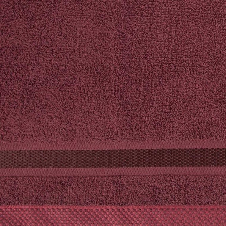 Eurofirany, ręcznik Abbie, 30-50 cm, bordowy