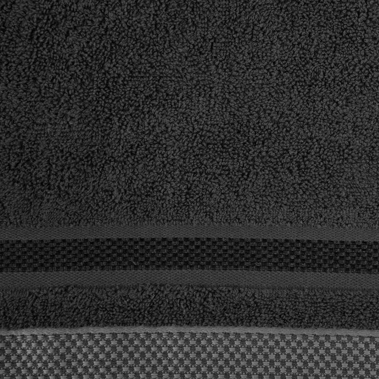 Eurofirany, ręcznik Abbie, 30-50 cm, czarny