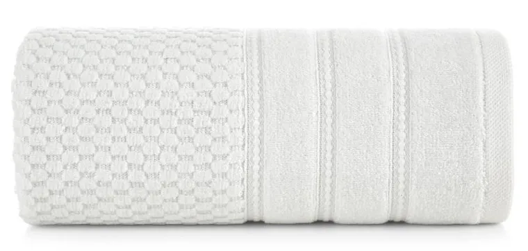 Eurofirany, ręcznik Adore, 50-90 cm, biały