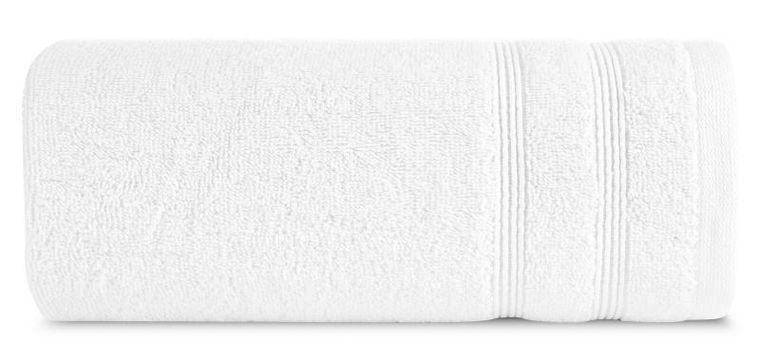 Eurofirany, ręcznik, Aline, 50-90 cm, biały