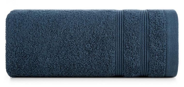 Eurofirany, ręcznik Aline, 50-90 cm, granatowy