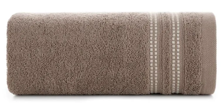 Eurofirany, ręcznik Ally, 50-90 cm, brązowy