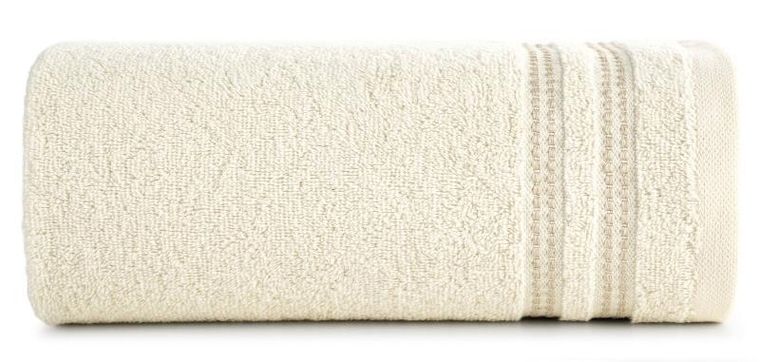 Eurofirany, ręcznik Ally, 50-90 cm, kremowy
