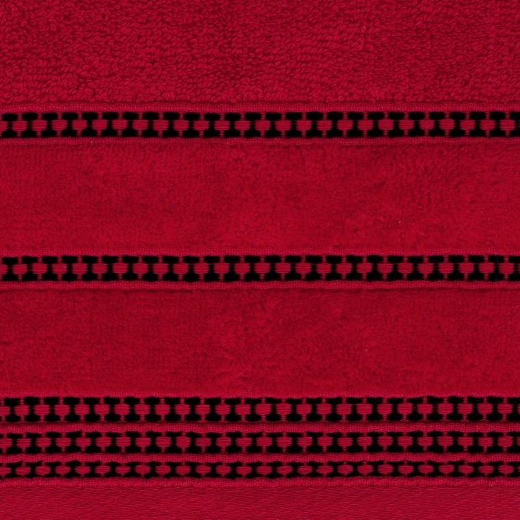 Eurofirany, ręcznik Amanda, 50-90 cm, czerwony