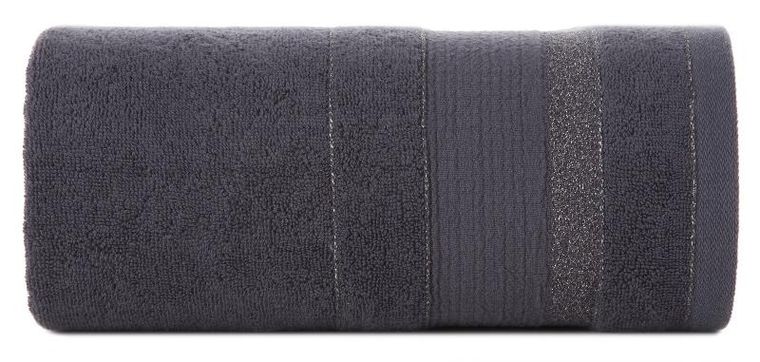 Eurofirany, ręcznik April, 50-90 cm, grafitowy