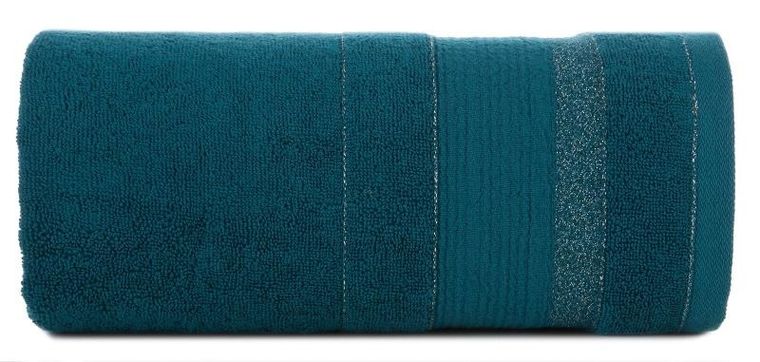 Eurofirany, ręcznik April, 50-90 cm, turkusowy